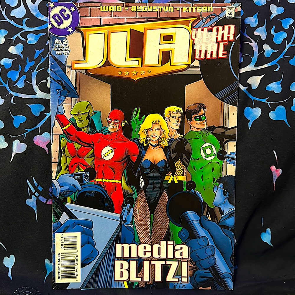 DC JLA Year One comic book 1998